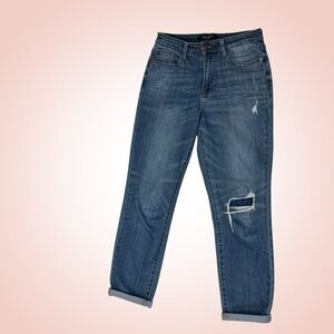 Judy Blue Dark Blue Boyfriend Jeans